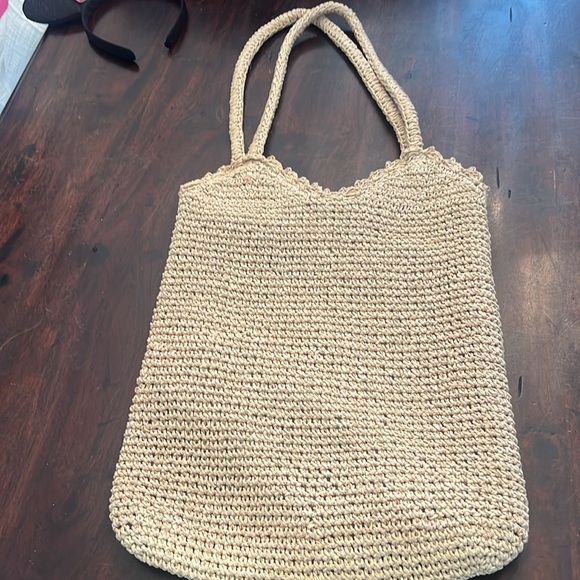 Cappelli Straw Embroidered
Tote Bag - Picture 2 of 7